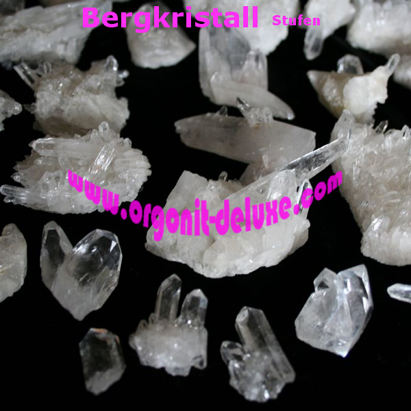 Bergkristall Stufen